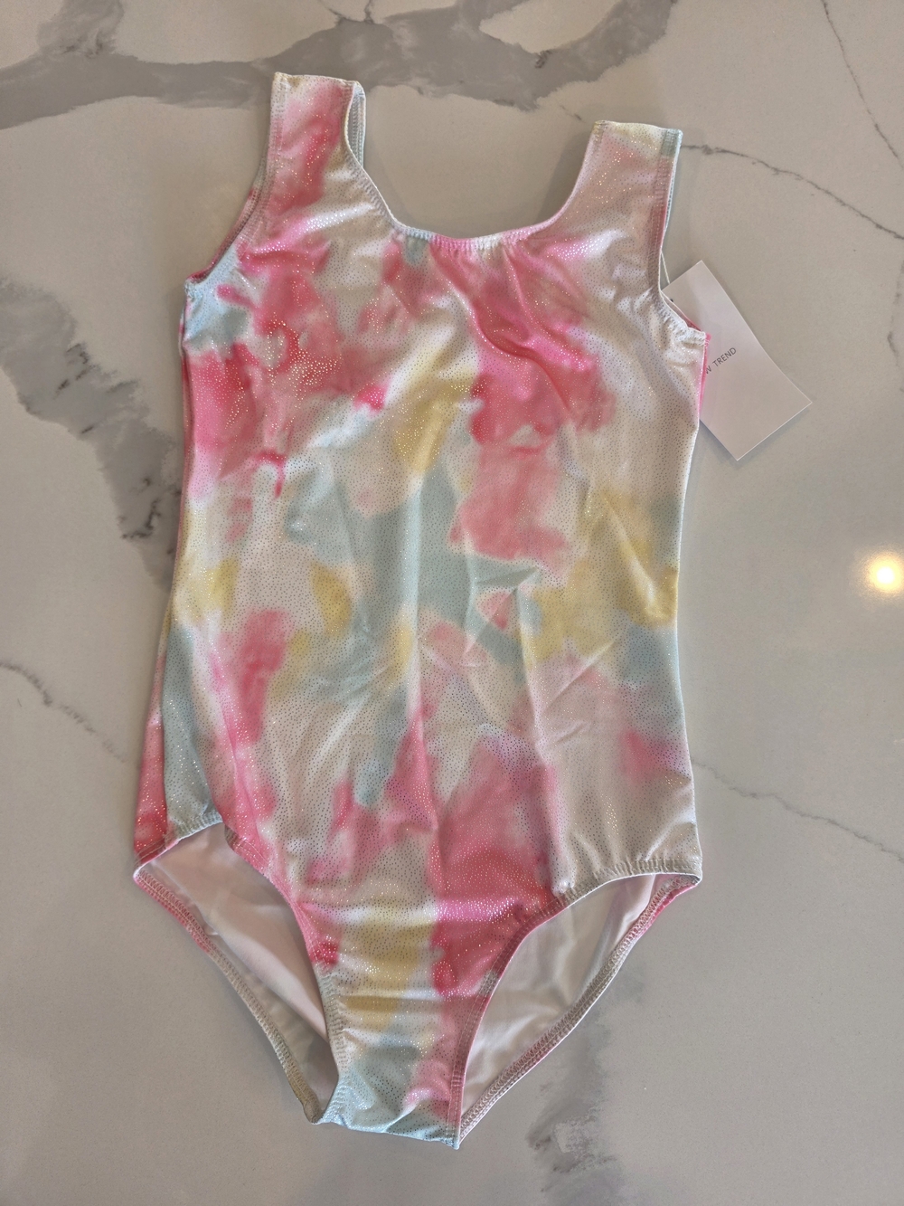 Pastel Tie-Dye One-Piece Swimsuit